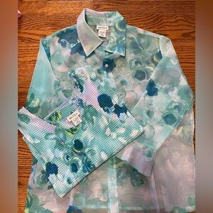 Nicola 2pc blouse and tank